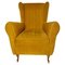 Midcentury Modern Italian Living Room Set in Velvet from Isa Bergamo, 1950, Set of 3, Image 12