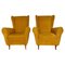 Midcentury Modern Italian Living Room Set in Velvet from Isa Bergamo, 1950, Set of 3, Image 8