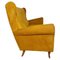 Midcentury Modern Italian Living Room Set in Velvet from Isa Bergamo, 1950, Set of 3, Image 4