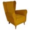 Midcentury Modern Italian Living Room Set in Velvet from Isa Bergamo, 1950, Set of 3, Image 11