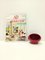 Spheric Red Glazed Ceramic Ashtray from Gabbianelli, Italy, 1970s 2