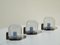 Italian Murano Glass Wall Lamps by Salviati for Salviati, 1970s, Set of 3 1