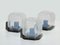 Italian Murano Glass Wall Lamps by Salviati for Salviati, 1970s, Set of 3 6