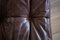 Set of Dark Brown Leather Togo Lounge Chair and Pouf by Michel Ducaroy for Ligne Roset, Image 3