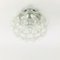 Large Mid-Century Bubble Glass Ceiling Flush Mount by Helena Tynell for Limburg, Germany, 1970s, Image 2