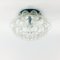 Large Mid-Century Bubble Glass Ceiling Flush Mount by Helena Tynell for Limburg, Germany, 1970s, Image 1