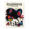 Joan Miro, Louisiana, Original Lithographic Poster, 1974 1