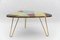 Colorful Mosaic and Brass Coffee Table, Italy, 1950s 3