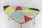 Colorful Mosaic and Brass Coffee Table, Italy, 1950s 5