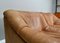 Set of DS46 Cognac Buffalo Leather Sectional Sofa from De Sede, 1976, Image 12