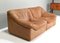 Set of DS46 Cognac Buffalo Leather Sectional Sofa from De Sede, 1976, Image 3