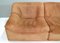 Set of DS46 Cognac Buffalo Leather Sectional Sofa from De Sede, 1976, Image 9