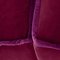 Rafaella Chaise Sofa in Burgundy Velvet with Purple Trim from Biosofa 3