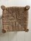 French Woven Rope Wooden Stool, 1940s 5