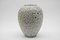 White and Black Studio Ceramic Floor Vase by Wilhelm & Elly Kuch, Germany, 1960s 1