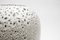 White and Black Studio Ceramic Floor Vase by Wilhelm & Elly Kuch, Germany, 1960s 6