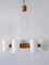 Model 587 Cylinder Chandelier by Uno & Östen Kristiansson for Luxus Vittsjö, 1960s, Image 7