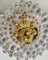 Lampadario vintage a cascata con sfere di cristallo, Immagine 8