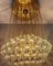 Lampadario vintage a cascata con sfere di cristallo, Immagine 2