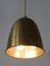 Mid-Century Modern Brass Pendant Lamp, Germany, 1950s 12
