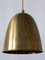Mid-Century Modern Brass Pendant Lamp, Germany, 1950s 8