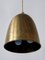 Mid-Century Modern Brass Pendant Lamp, Germany, 1950s 10