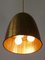 Mid-Century Modern Brass Pendant Lamp, Germany, 1950s 13