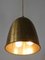Mid-Century Modern Brass Pendant Lamp, Germany, 1950s 11