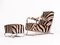 Silla Zebrafell de acero tubular de Hynek Gottwald, años 30, Imagen 1