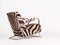 Silla Zebrafell de acero tubular de Hynek Gottwald, años 30, Imagen 3