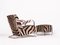 Silla Zebrafell de acero tubular de Hynek Gottwald, años 30, Imagen 8