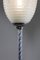 Vintage Art Deco Pulegoso Murano Glas Stehlampe Venini zugeschrieben, 1930er 3