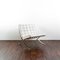 Barcelona Chair in Off-White Leather by Mies van der Rohe for Knoll Inc / Knoll International, 1960s, Image 1