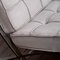 Barcelona Chair in Off-White Leather by Mies van der Rohe for Knoll Inc / Knoll International, 1960s, Image 11
