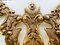 Vintage Louis XV Style Bronze Wall Coat Rack and Shelf, 1960s 15