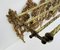 Vintage Louis XV Style Bronze Wall Coat Rack and Shelf, 1960s 8