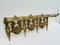 Vintage Louis XV Style Bronze Wall Coat Rack and Shelf, 1960s 30