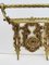 Vintage Louis XV Style Bronze Wall Coat Rack and Shelf, 1960s 3