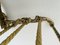 Vintage Louis XV Style Bronze Wall Coat Rack and Shelf, 1960s 24