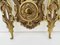 Vintage Louis XV Style Bronze Wall Coat Rack and Shelf, 1960s 19