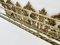 Vintage Louis XV Style Bronze Wall Coat Rack and Shelf, 1960s 10