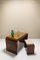 Desk and Stool by Gio Ponti for Fontana Arte, Italy, 1938, Set of 2, Image 9