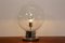 Large Mid-Century Chrome & Glass Globe Table Lamp from Raak 6