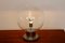 Large Mid-Century Chrome & Glass Globe Table Lamp from Raak, Image 2