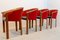 Teak Dining Chairs by Rud Thygesen & Johnny Sørensen for Magnus Olesen, 1980s, Set of 4 7