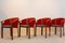 Teak Dining Chairs by Rud Thygesen & Johnny Sørensen for Magnus Olesen, 1980s, Set of 4 1