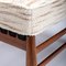 Vintage upholstered Teak Lounge Chair 9