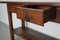 19th Century French Rustic Farmhouse Oak Side Table 14