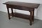 19th Century French Rustic Farmhouse Oak Side Table 8