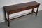 Early 20th Century Rustic Farmhouse French Elm Side Table 10